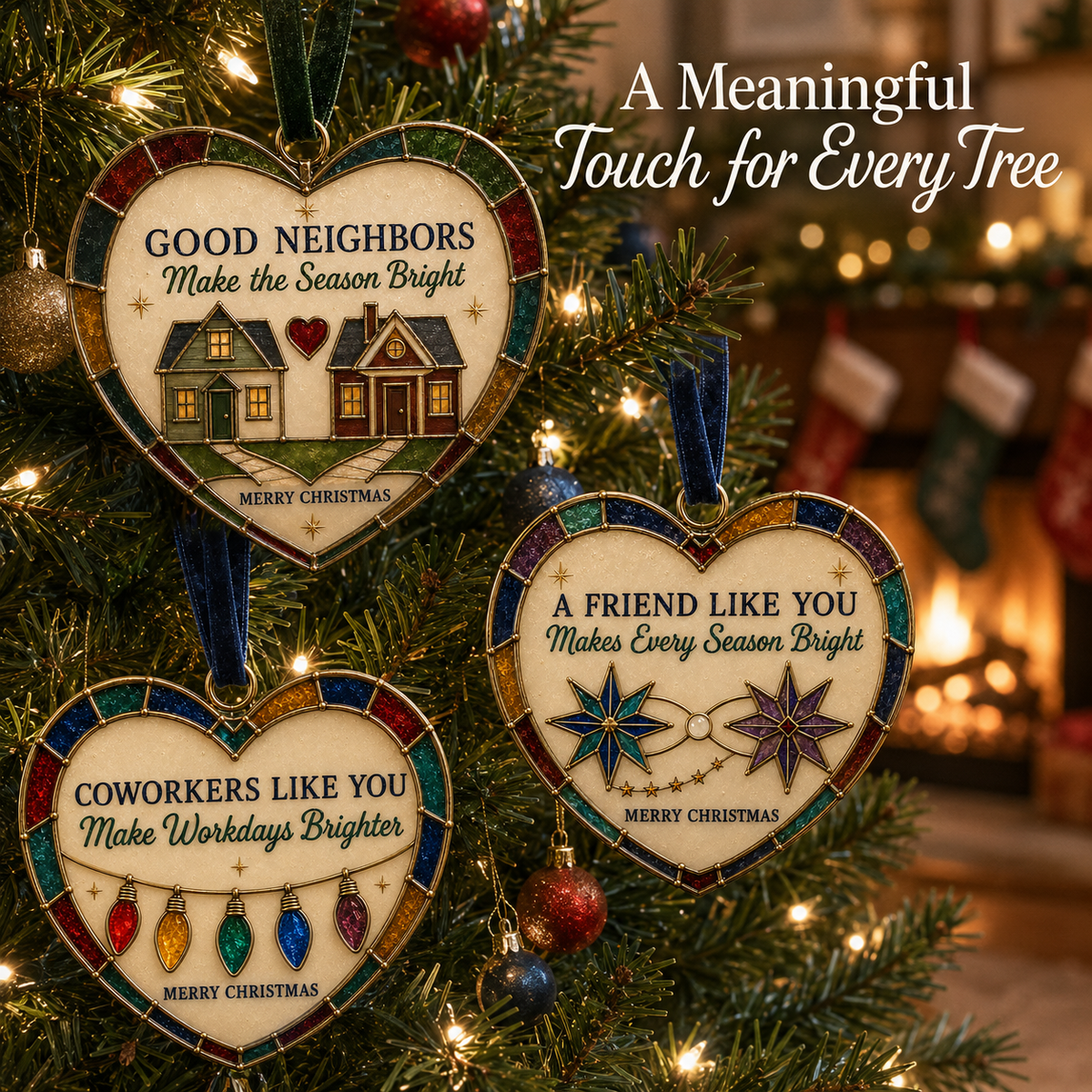 ✨ Heartfelt Christmas Ornaments | The Perfect Holiday Gift for Everyone You Love ❤️🎄