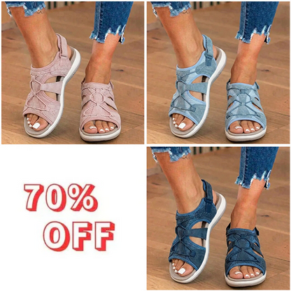 🔥LAST DAY 70% OFF🔥Orthopedic Sport Mesh Sandals - Multi-Strap Adjustable Design