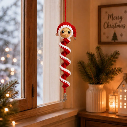 🎅🌲Crochet Snowman Spiral Oranment DIY Kit