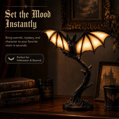 Glowing Bat Desk Lamp
