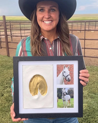 🐴 Horse Hoofprint & Family Keepsake Clay Kit – For Paws, Hands & Footprints 🖼️