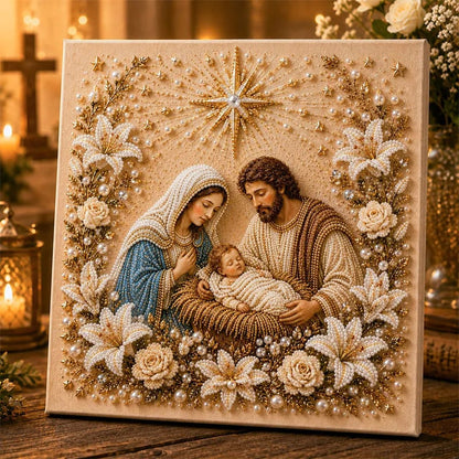 🙏Christian DIY Pearl Art Set