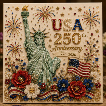 🇺🇸 USA 250th Anniversary DIY Pearl Painting Kit ✨❤️‍🔥BUY 2 GET FREE SHIPPING