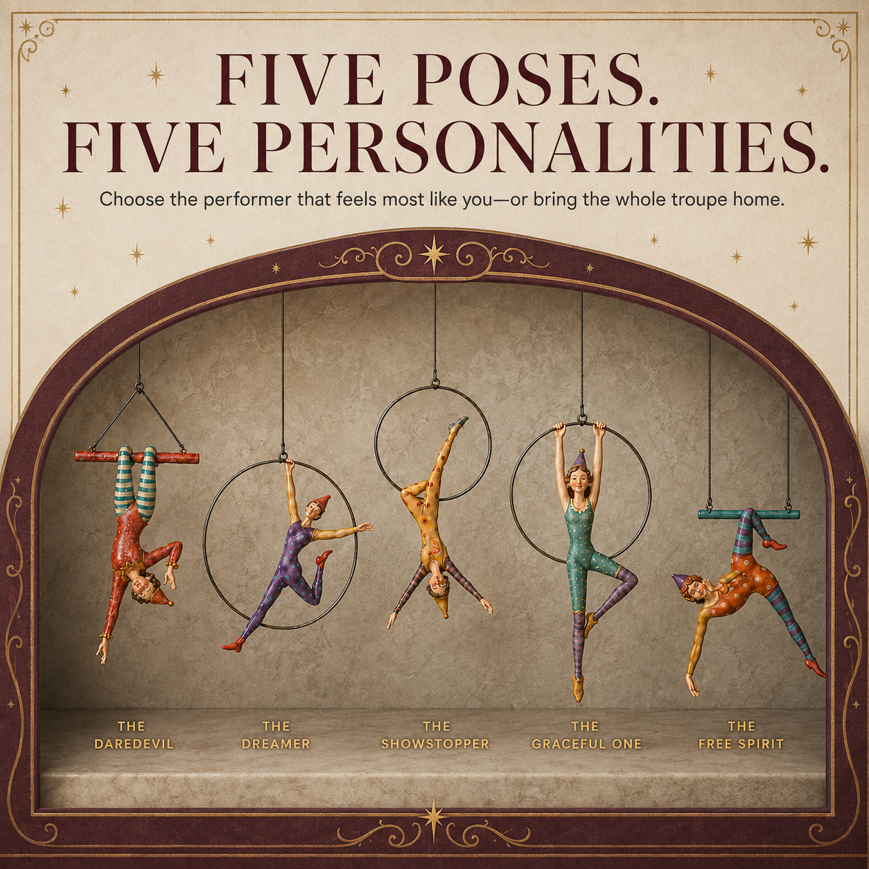 The Little Flying Circus hanging decor collection