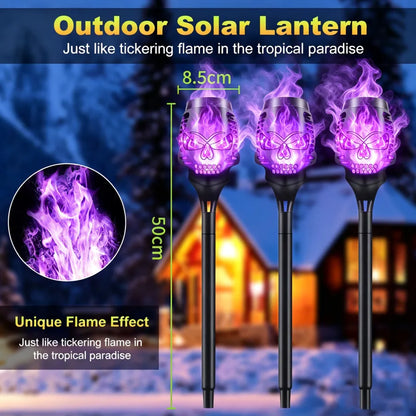 🔥Halloween Early Bird🔥Halloween Solar Skull Flame Lights💀