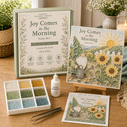 Faithful Gnomes Sea Glass Art Kit