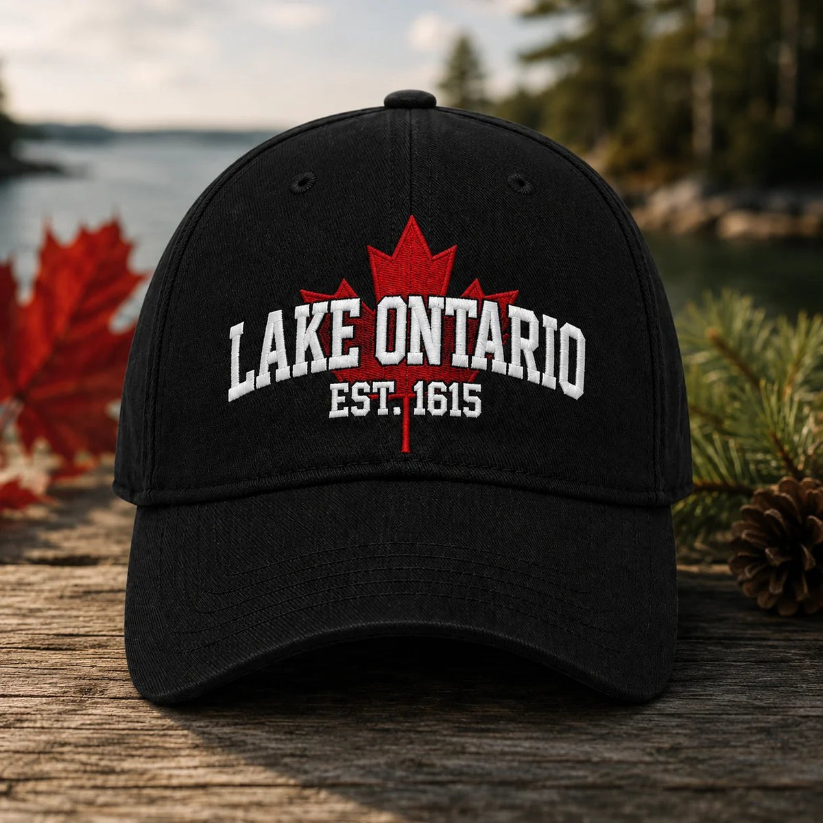 ❤️Lake Ontario Forever – 2027 fellime®Heritage Embroidered Cap🍁