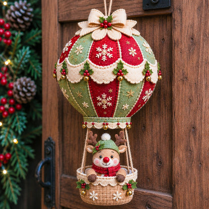 🔥Last Day 49% OFF - 🎄🎈Festive Hot Air Balloon DIY Ornament Kit