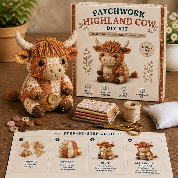 🔥DIY Patchwork Animal Kit – Create Your Own Adorable Animals