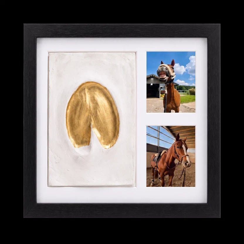 🐴 Horse Hoofprint & Family Keepsake Clay Kit – For Paws, Hands & Footprints 🖼️