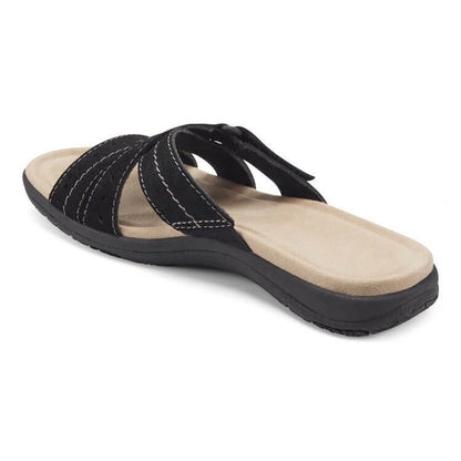 New Comfortable Leather Belt Slippers
