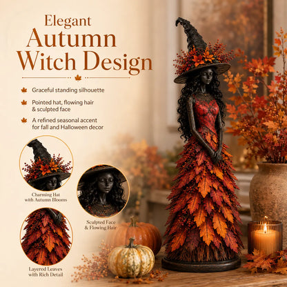 💥🧙Enchanted Autumn Witch Figurine