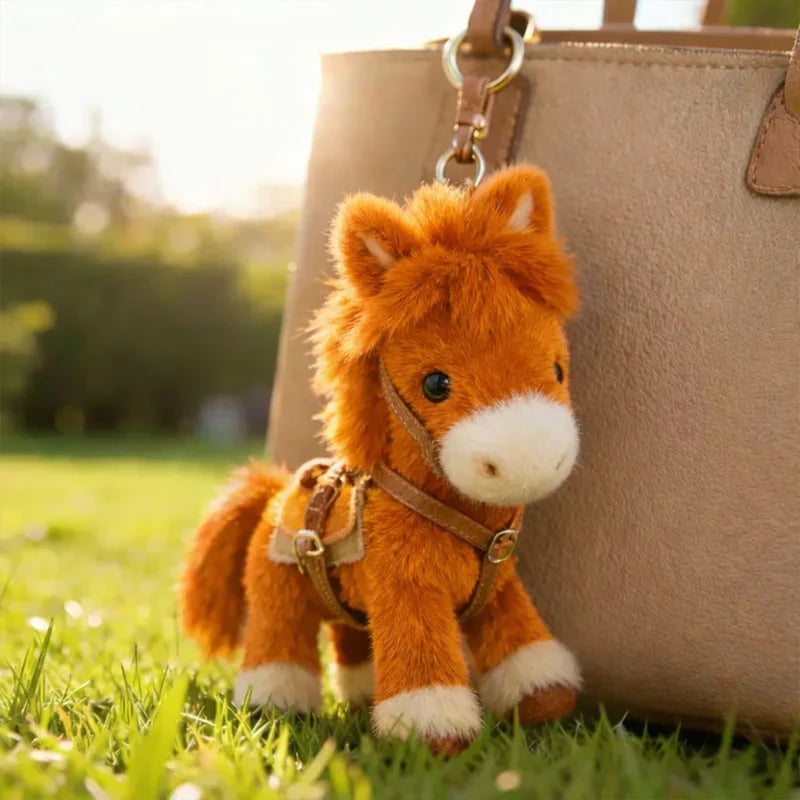 🦄 PonyTata Plush Pony Bag Charm & Keychain