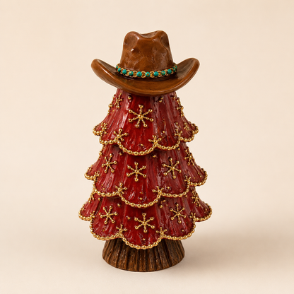 Western Cowboy Christmas Tree Figurines