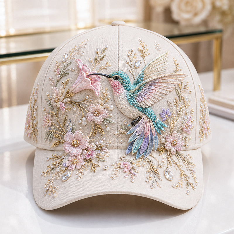 🌸Stitch Your Own Elegant Horse Hat 🐴3D Horse Embroidery Cap