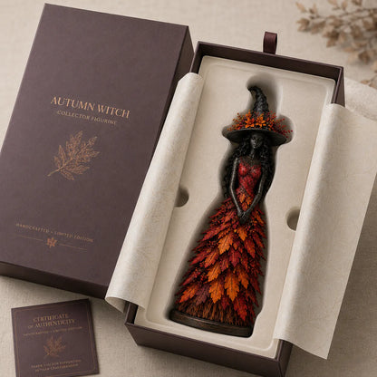 💥🧙Enchanted Autumn Witch Figurine