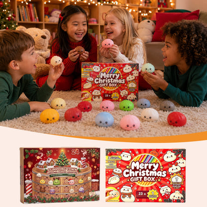 ✨ A Squishy Surprise Behind Every Door – Christmas 24-Day Countdown