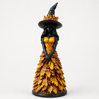 The Fall Witch Figure That's Elegant, Not Spooky