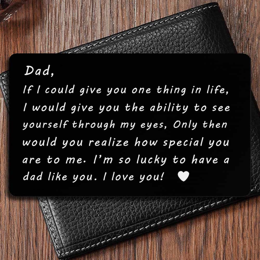 Last Day 69% OFF - ✍️Metal Engraved Card - Message of Love💞