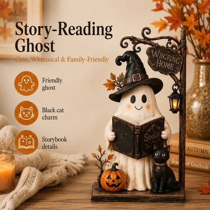 🧙🖤Lighted Halloween Haunted House & Character Figurine Collection