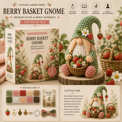 🔥LAST DAY 49% OFF 💕Cozy Gnome DIY Bead Kit Collection