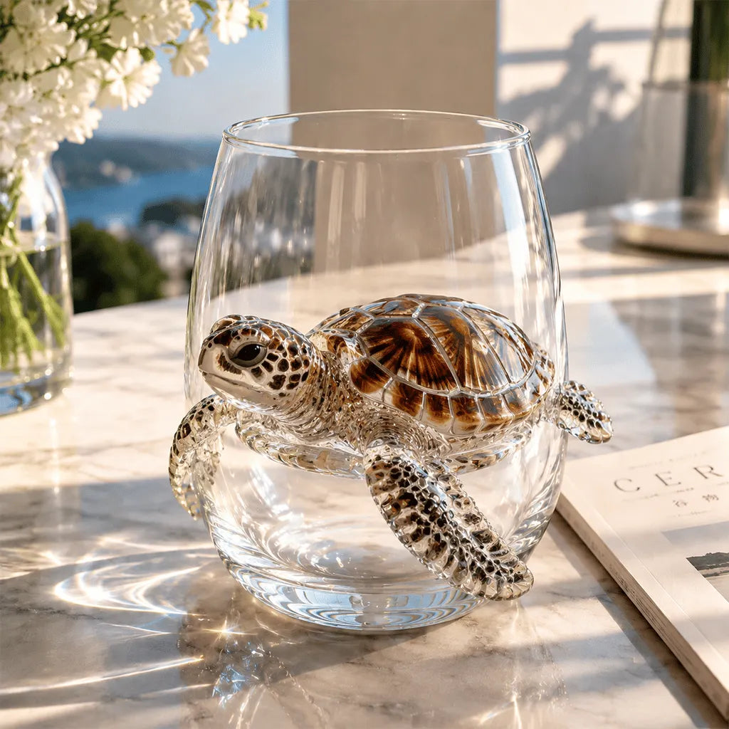 🏆Limited Time Sale 49% OFF🌊🐙Artisanal Blue Ringed Octopus Glassware