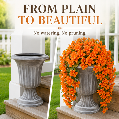 Artificial Hanging Flowers Plants for Outdoors Decor