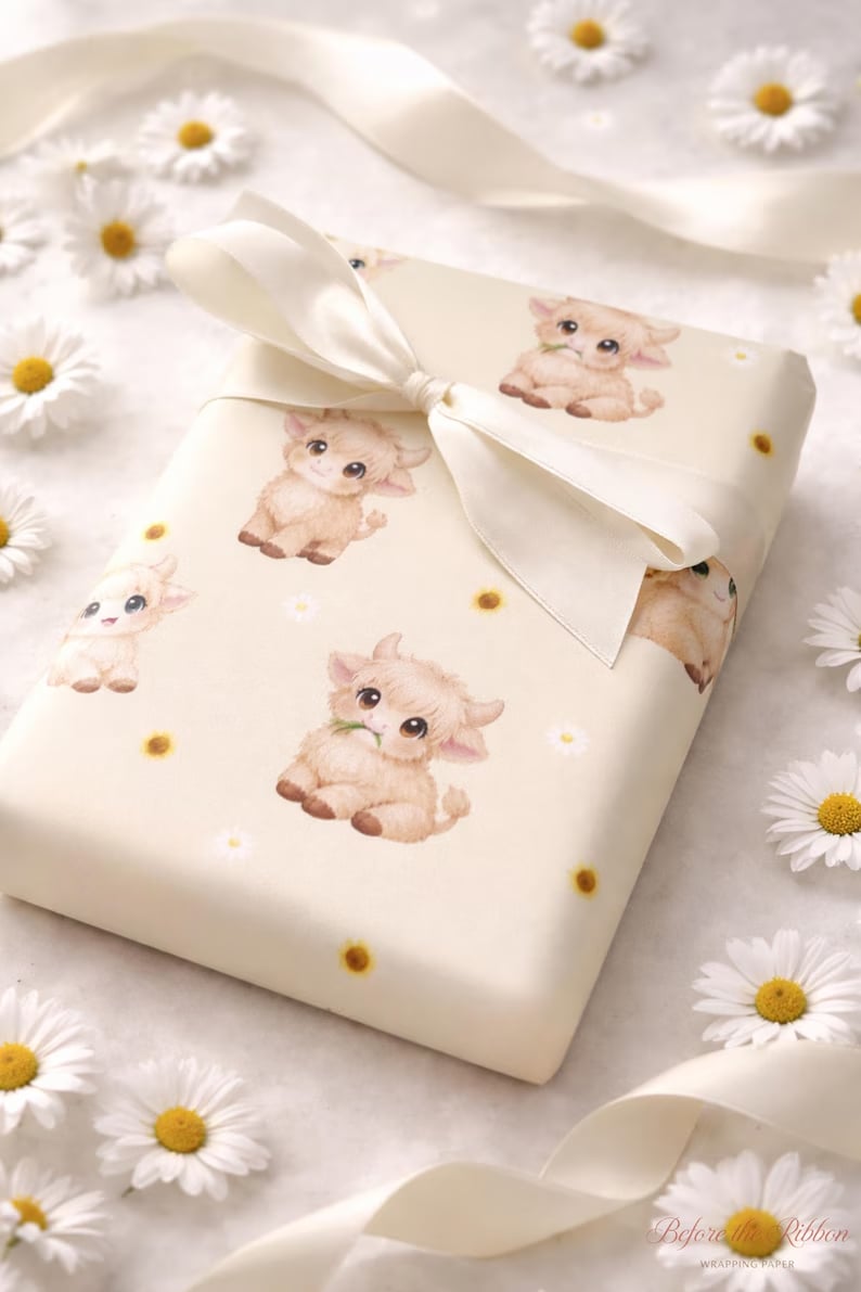 🎀Storybook Watercolor Gift Wrap