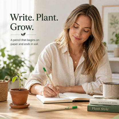🔥Last Day 49% OFF - 🌱 Plantable Green Seed Pencil — Write, Plant & Grow
