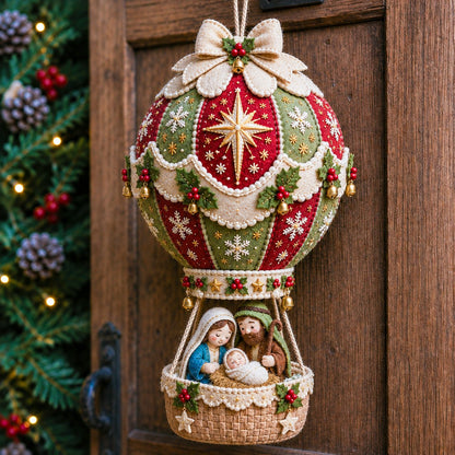 🔥Last Day 49% OFF - 🎄🎈Festive Hot Air Balloon DIY Ornament Kit