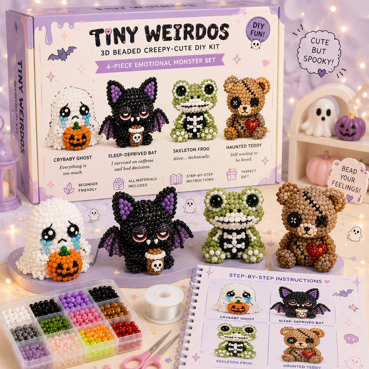 3D Beaded Animal & Fantasy DIY Collection