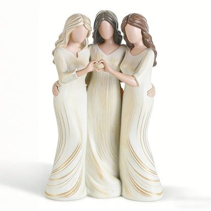🌊Sisters by My Side, Celebrates Friendships Three Sisters Sculpture