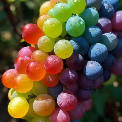 Rare Rainbow Hybrid Grape Organic