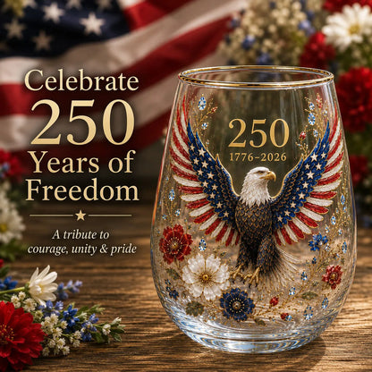 250 Years of Freedom Eagle Tumbler