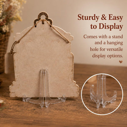 Always Near 3D Fabric Memory Lantern Kit - DIY Bird Poke Art Craft for Beginners