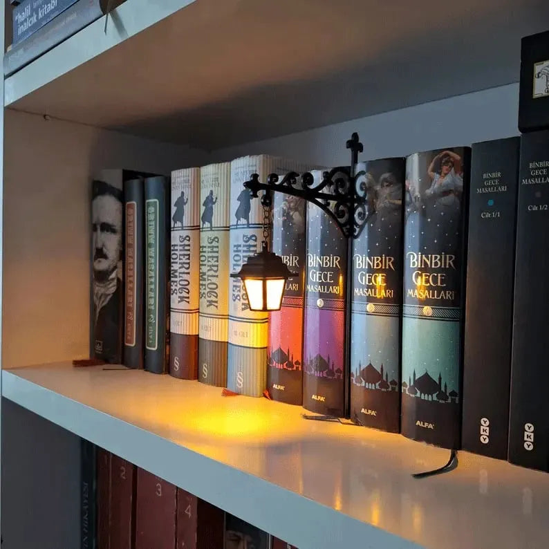 🔥Last Day 49% OFF🔥👻Library Lantern-Decorative Bookshelf Lighting🕯️