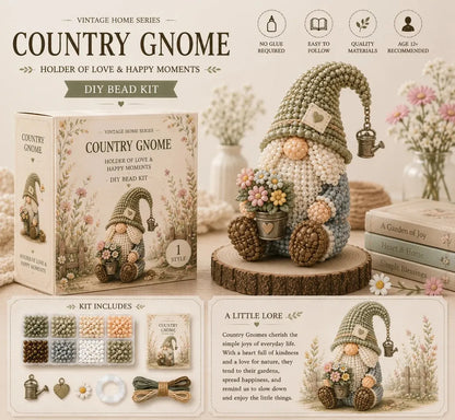 🔥LAST DAY 49% OFF 💕Cozy Gnome DIY Bead Kit Collection