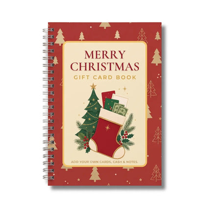 🎁🎅🏼Christmas Gift Card Memory Book – 14 Festive Pages, Built to Last