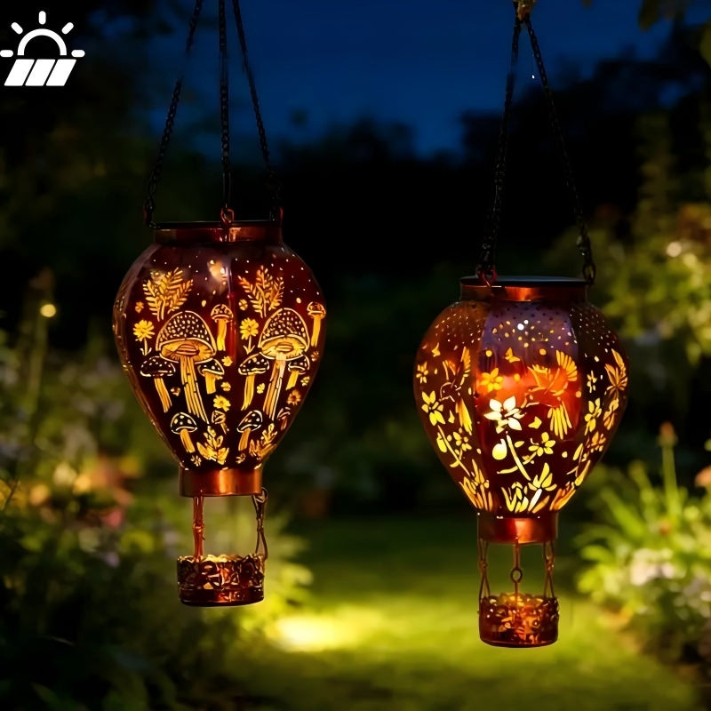 Solar-Powered Hot Air Balloon Lantern
