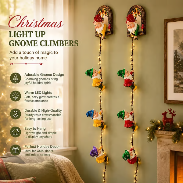 🎄Christmas Gnome String Lights