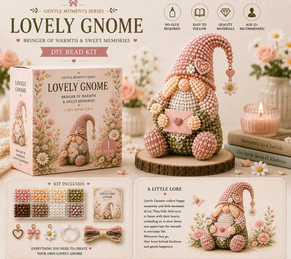 🔥LAST DAY 49% OFF 💕Cozy Gnome DIY Bead Kit Collection