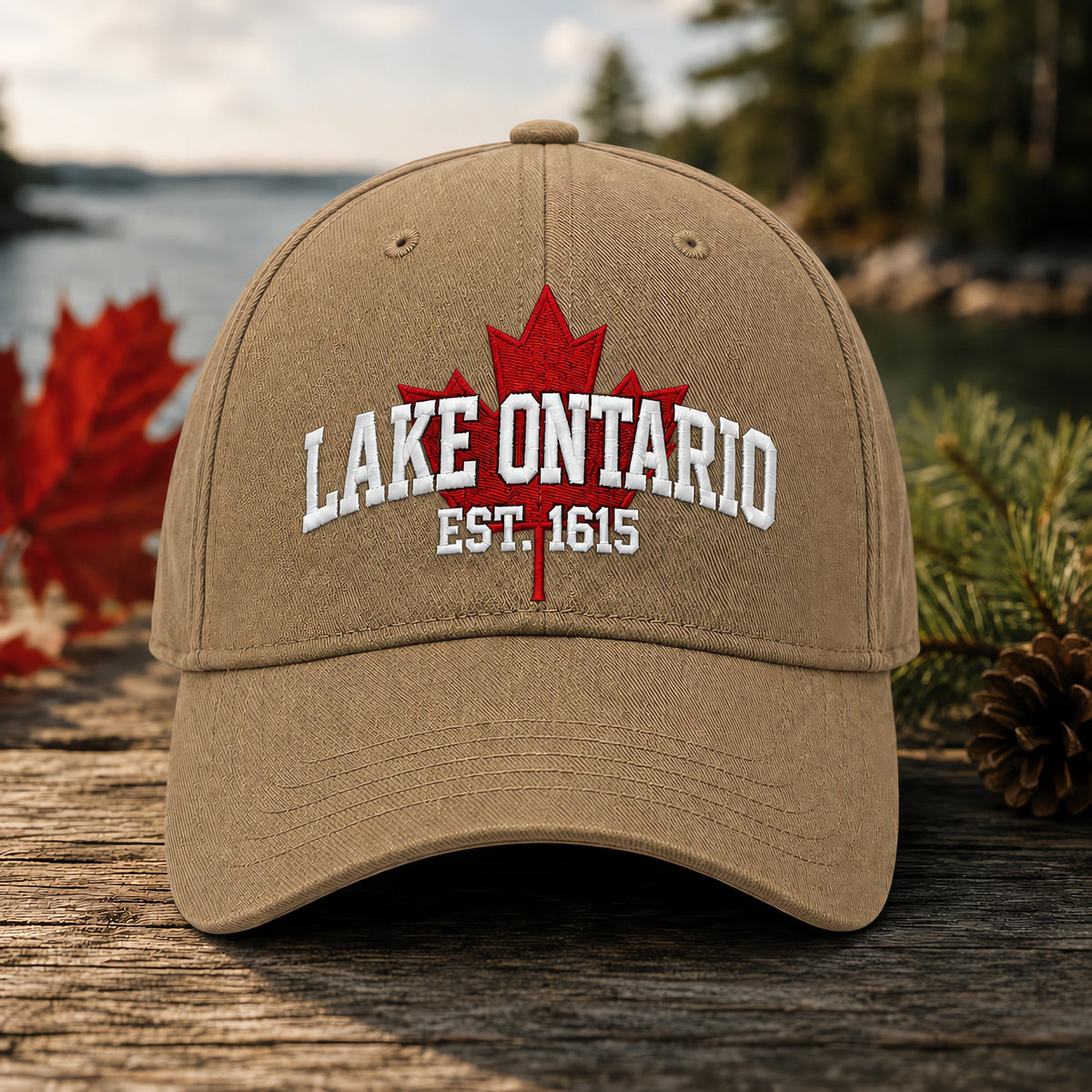 ❤️Lake Ontario Forever – 2027 fellime®Heritage Embroidered Cap🍁