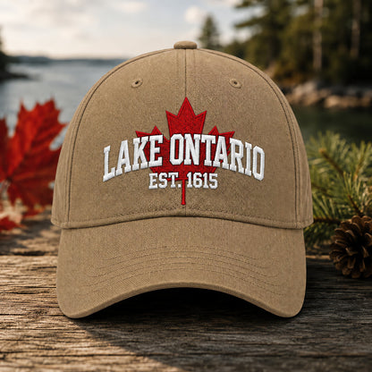 ❤️Lake Ontario Forever – 2027 fellime®Heritage Embroidered Cap🍁