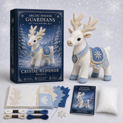 🔥LAST DAY 50% OFF - ❄️Arctic Winter Guardians DIY Patchwork Kit✨