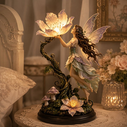 🌙 ✨ Fairy Flower Night Light – Modern Decorative LED Lamp For Cozy Home Space