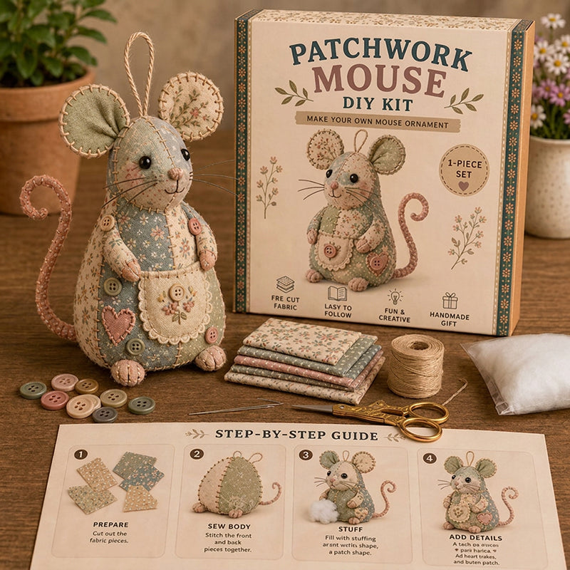 🔥DIY Patchwork Animal Kit – Create Your Own Adorable Animals