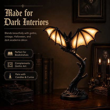Glowing Bat Desk Lamp