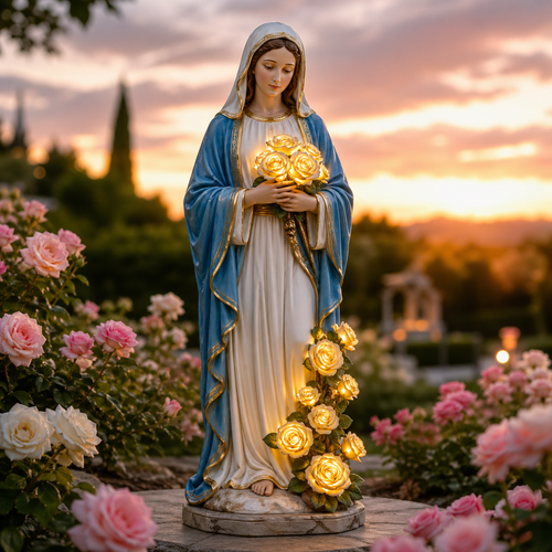 💗Virgin Mary Garden Light