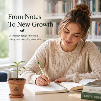 🔥Last Day 49% OFF - 🌱 Plantable Green Seed Pencil — Write, Plant & Grow