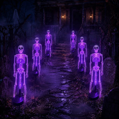 Solar Skeleton YardStake